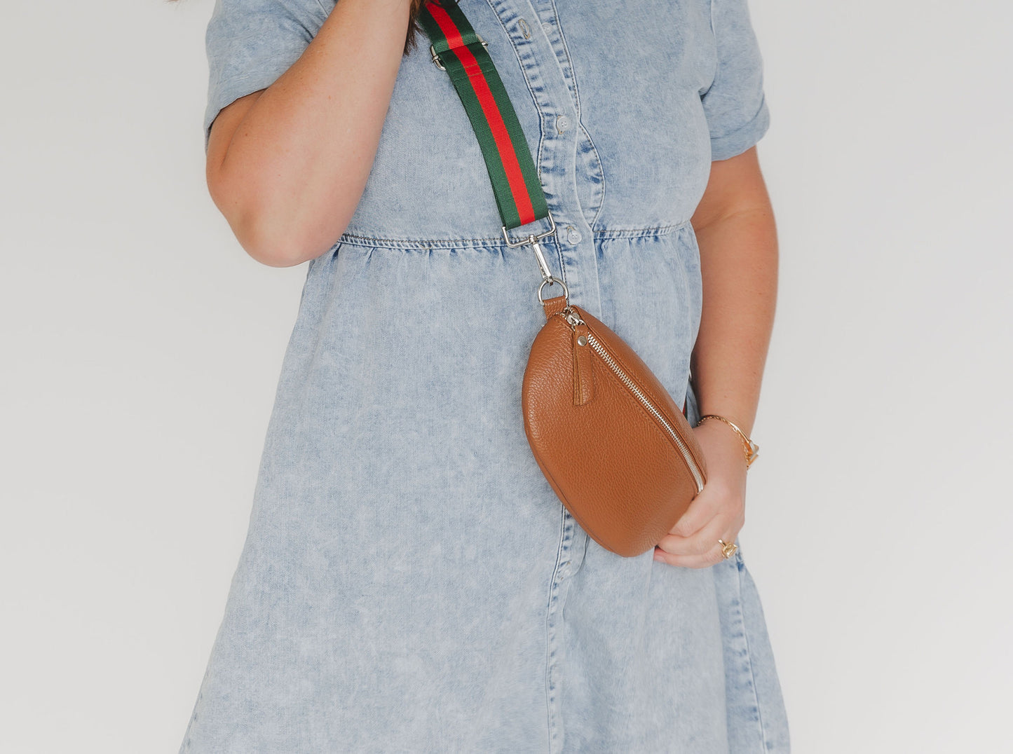 Cognac Bag + Luxury Strap