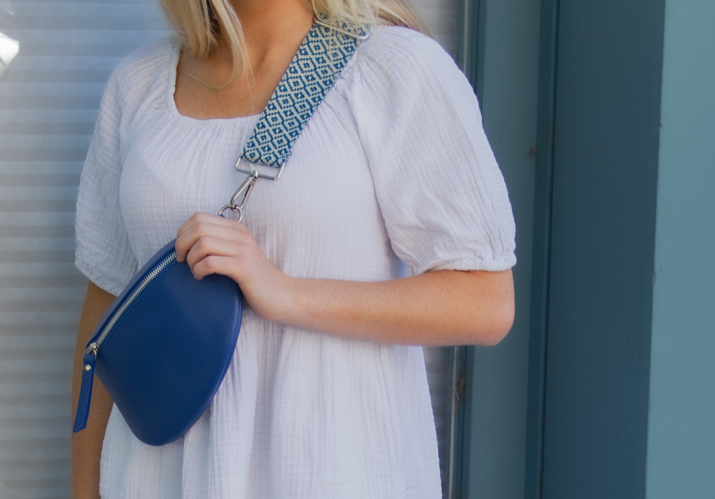 Royal Blue Crossbody Bag