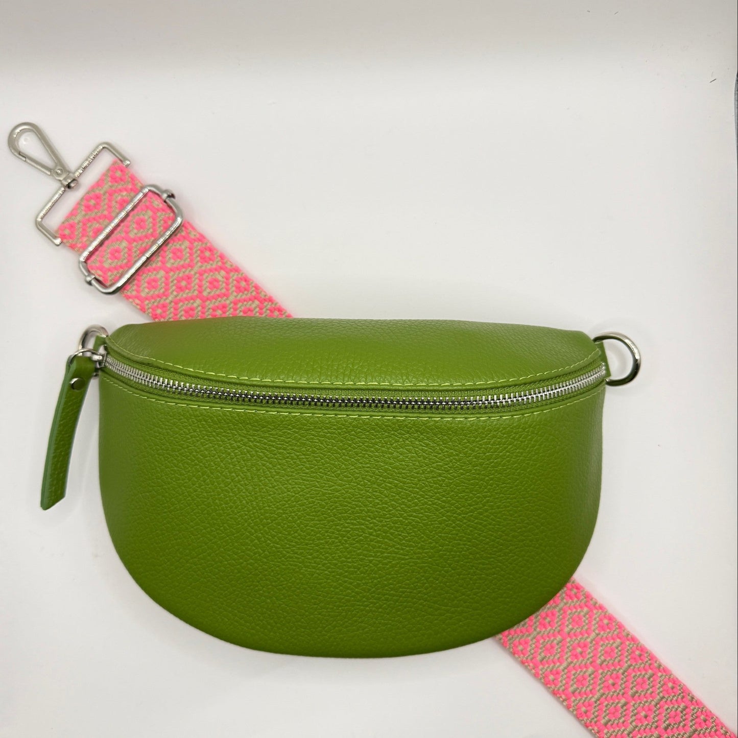 Aloe Bag + Pink Diamond Strap