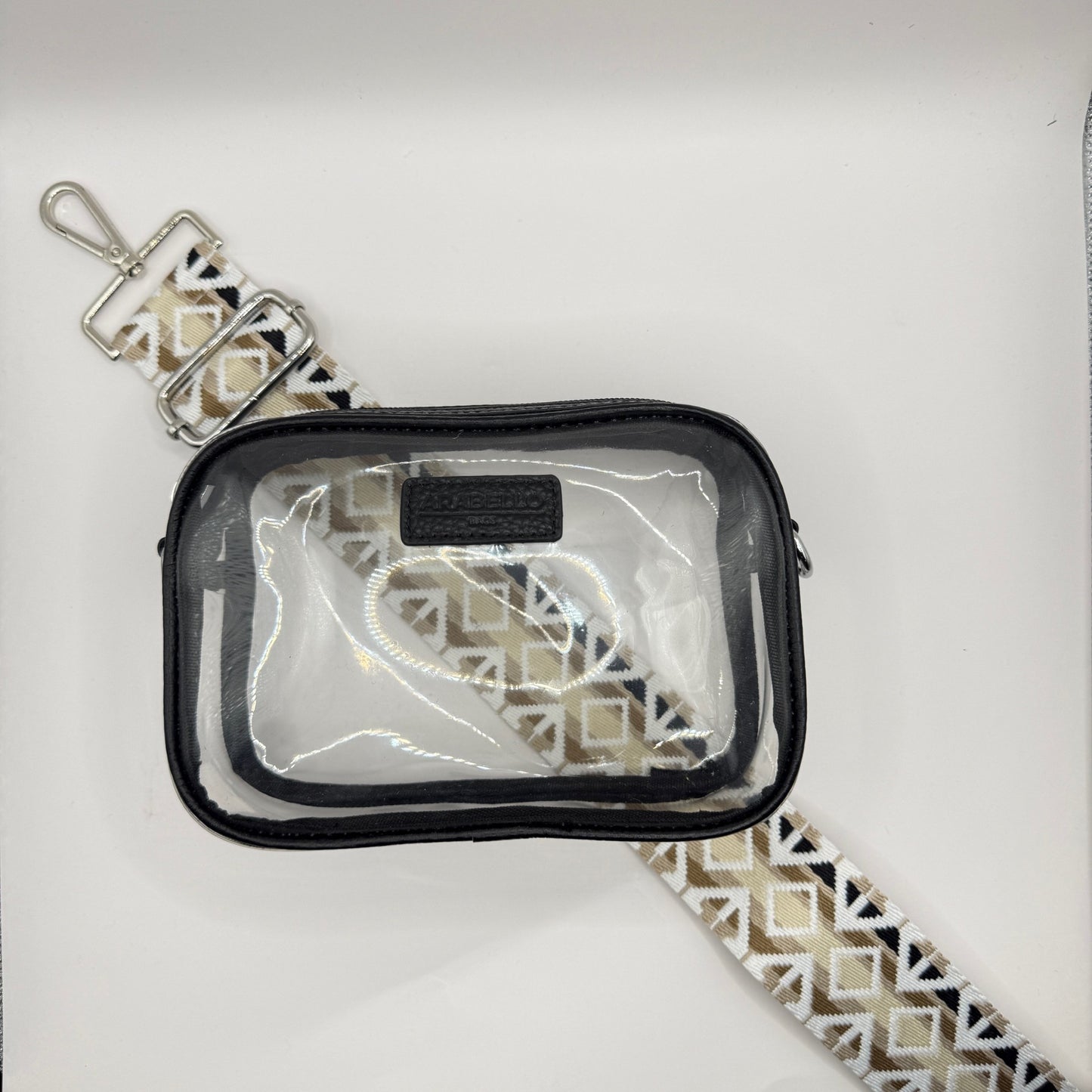 Clear Bag + Basic Neutral Strap