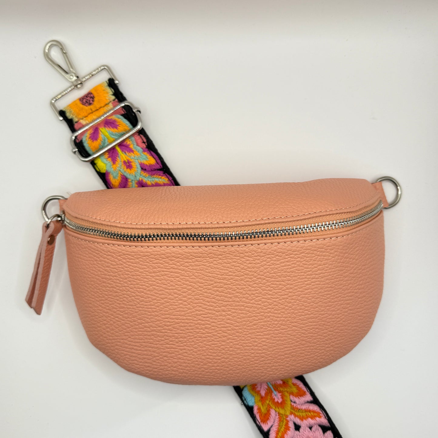 Peach Crossbody Bag