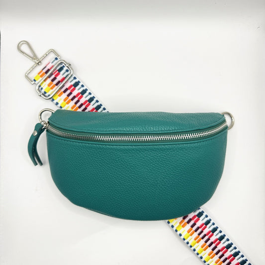 Teal Bag + Multi Alta Strap
