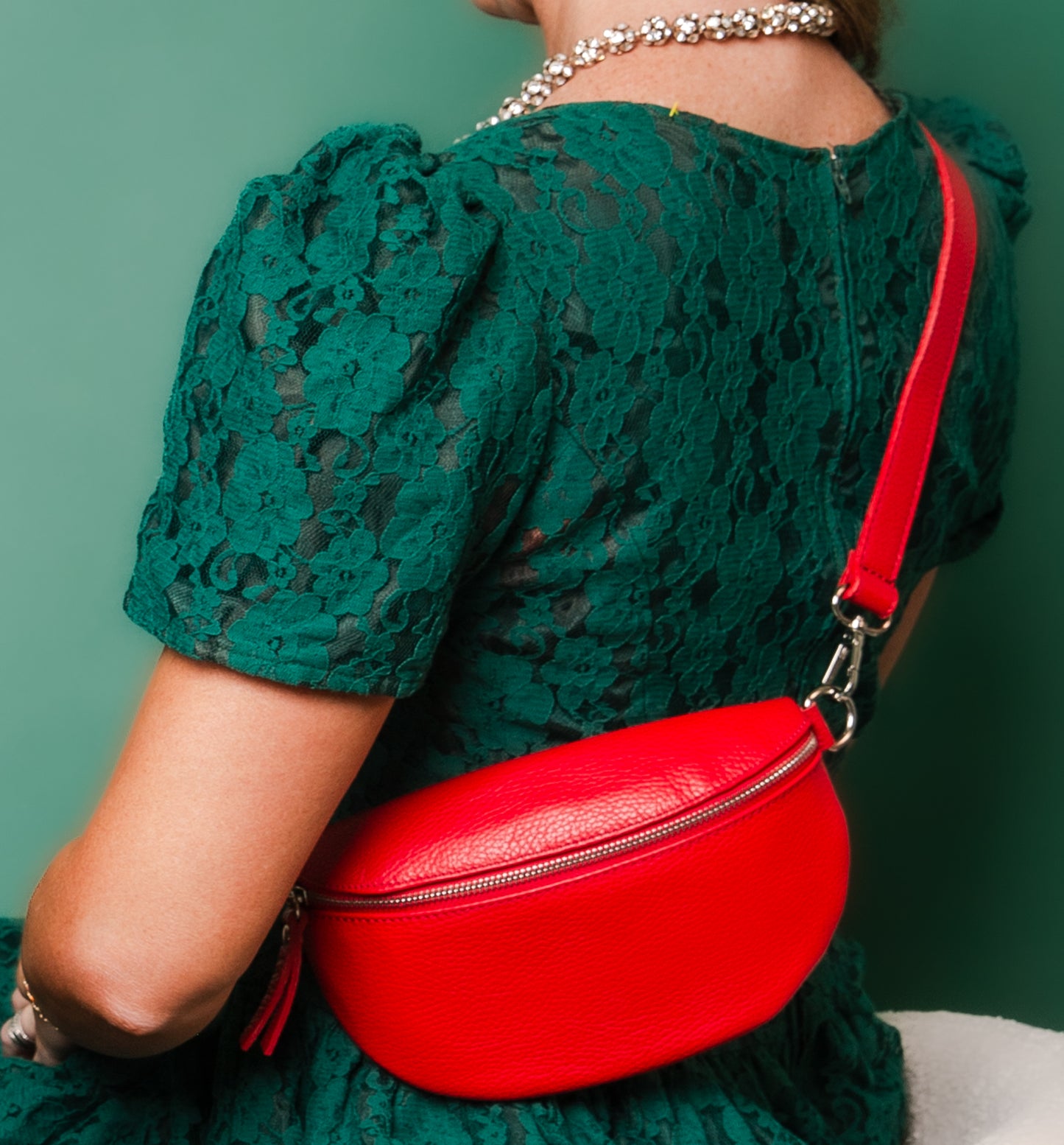 Red Crossbody Bag
