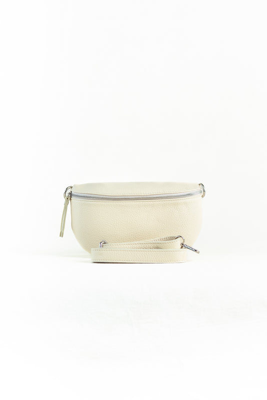 Cream Crossbody Bag