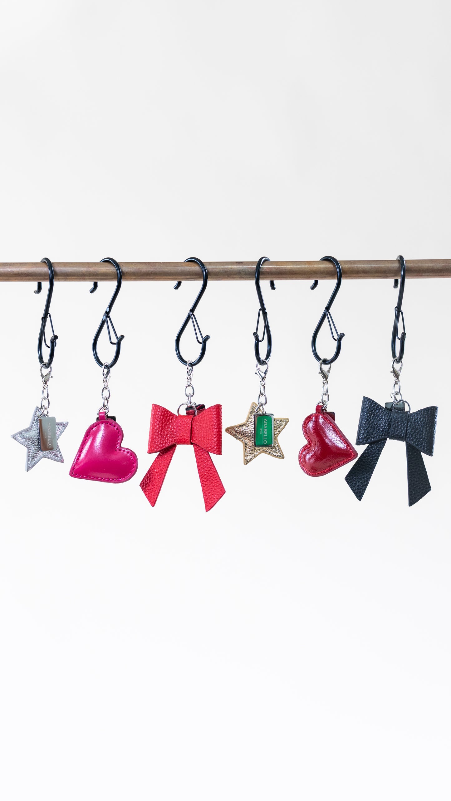 Silver Star Keychain