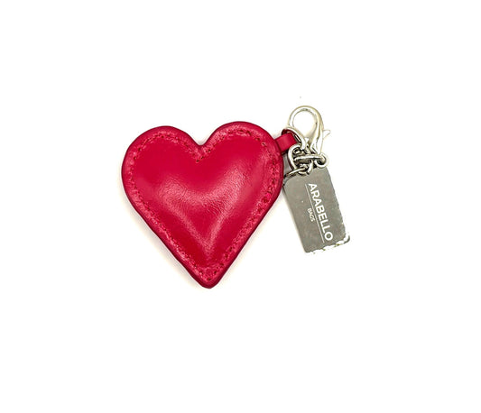 Pink Heart Keychain