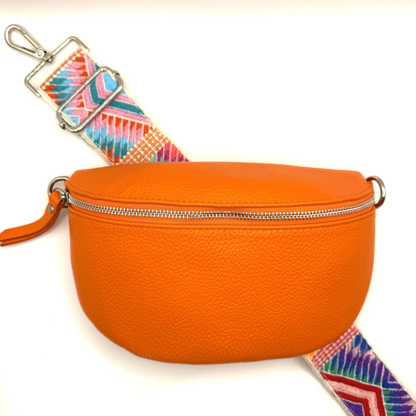 Orange Crossbody Bag