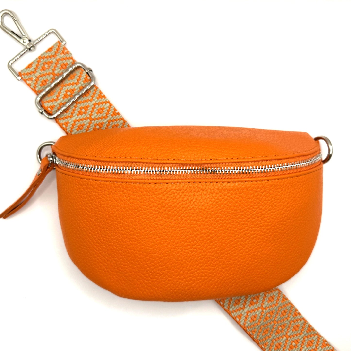 Orange Crossbody Bag