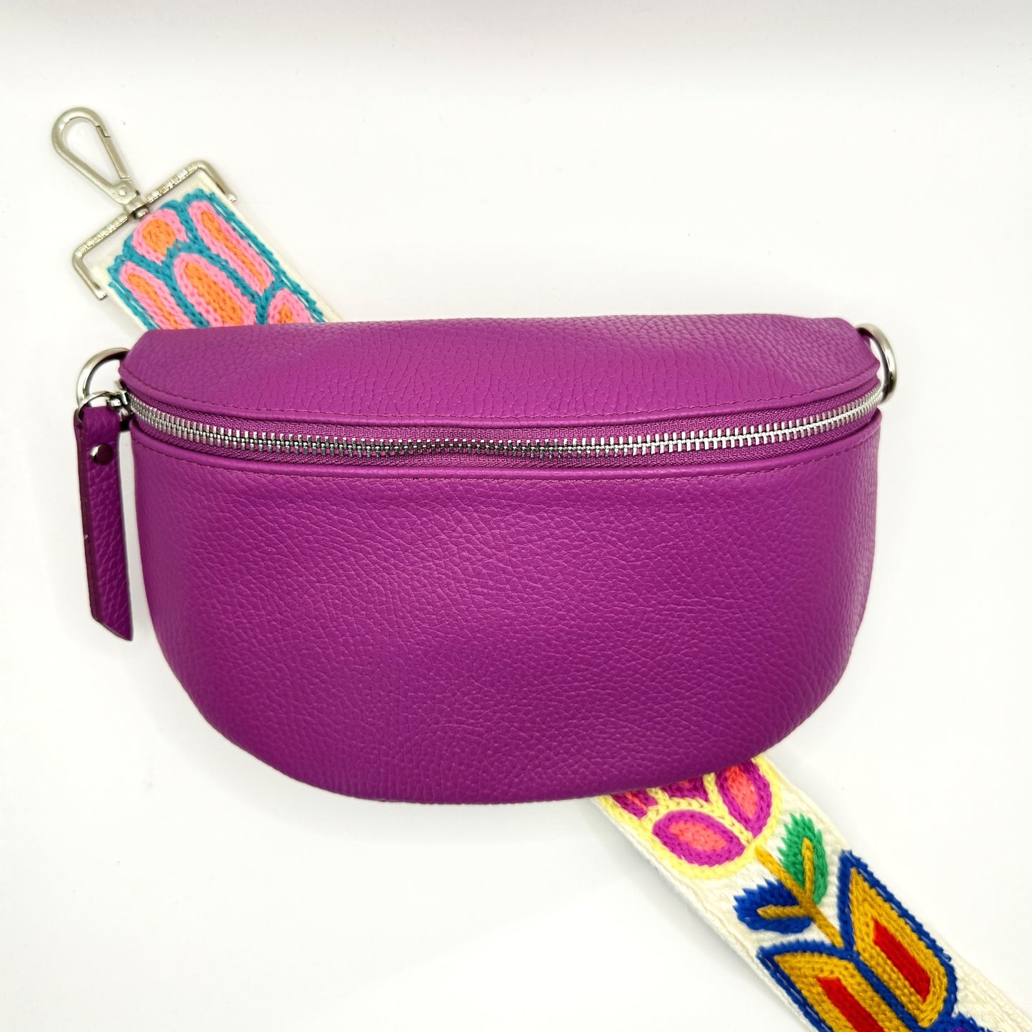 Magenta Crossbody Bag