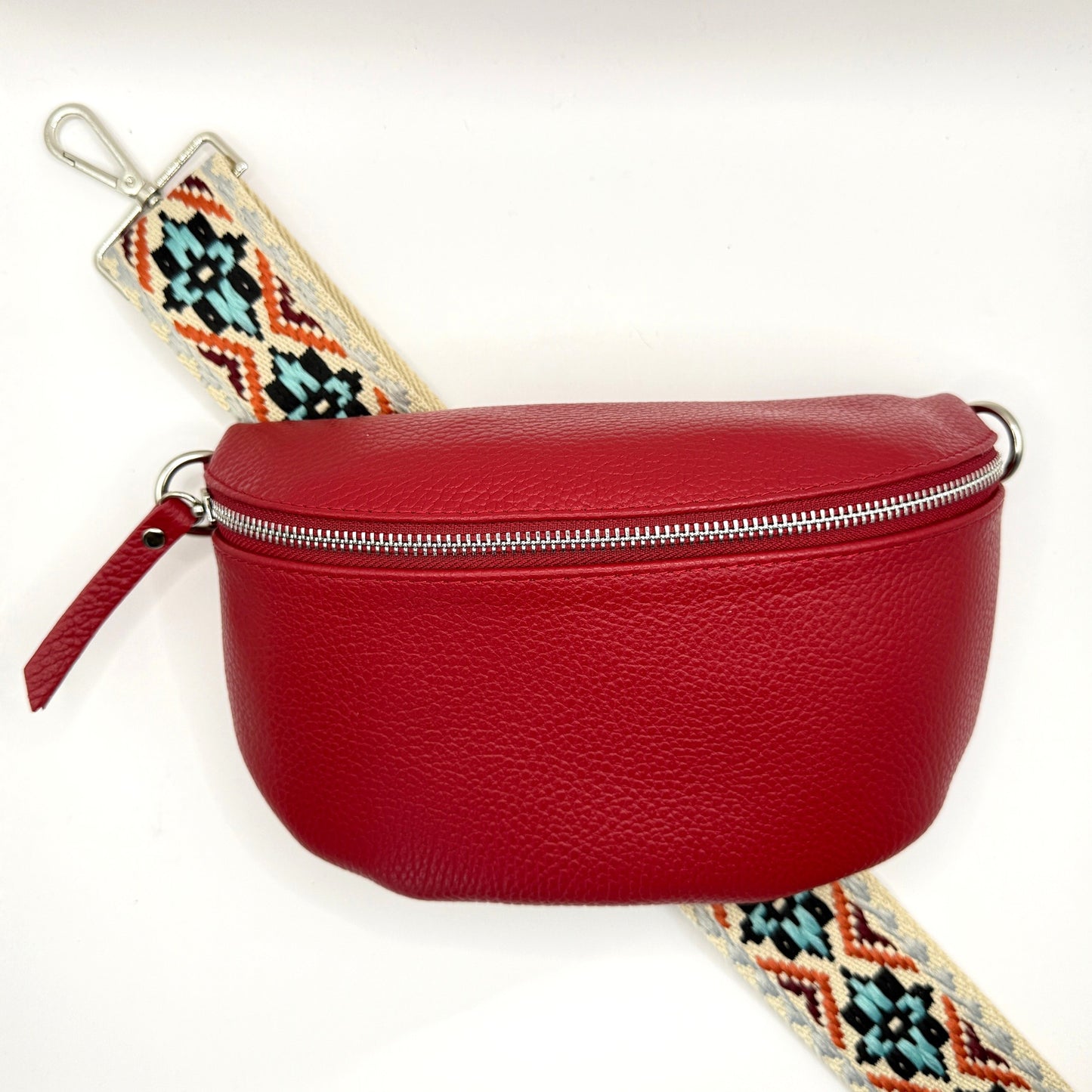 Burgundy Crossbody Bag
