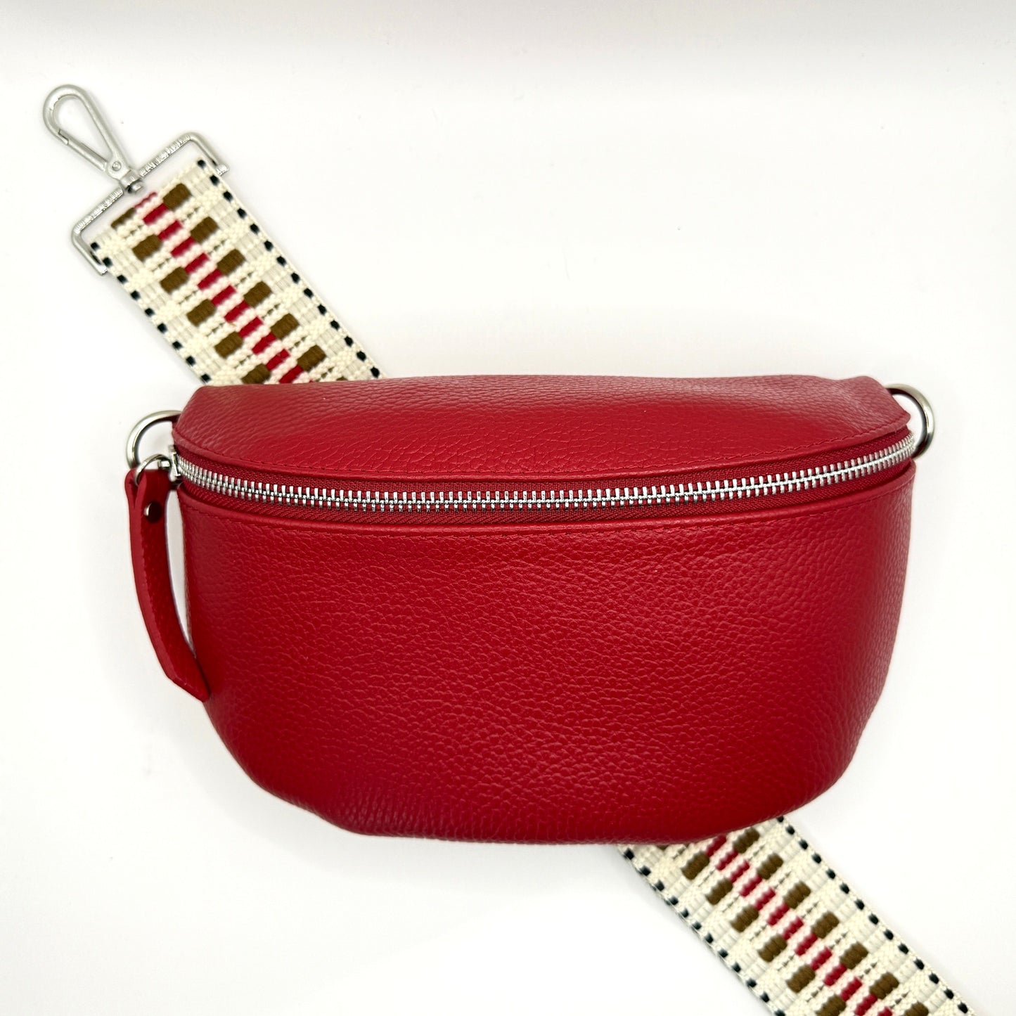 Burgundy Crossbody Bag