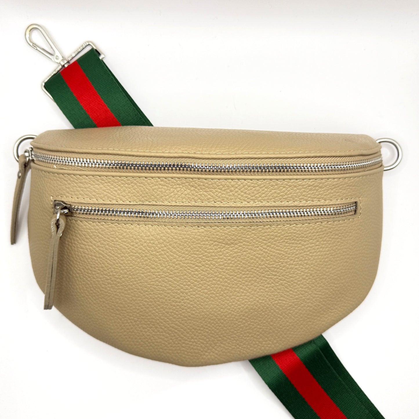 Taupe Crossbody Bag