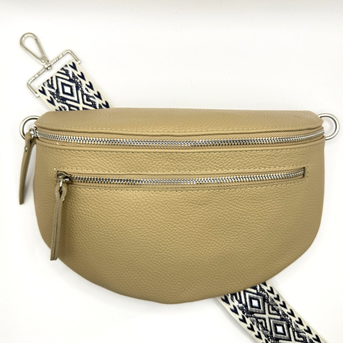 Taupe Crossbody Bag