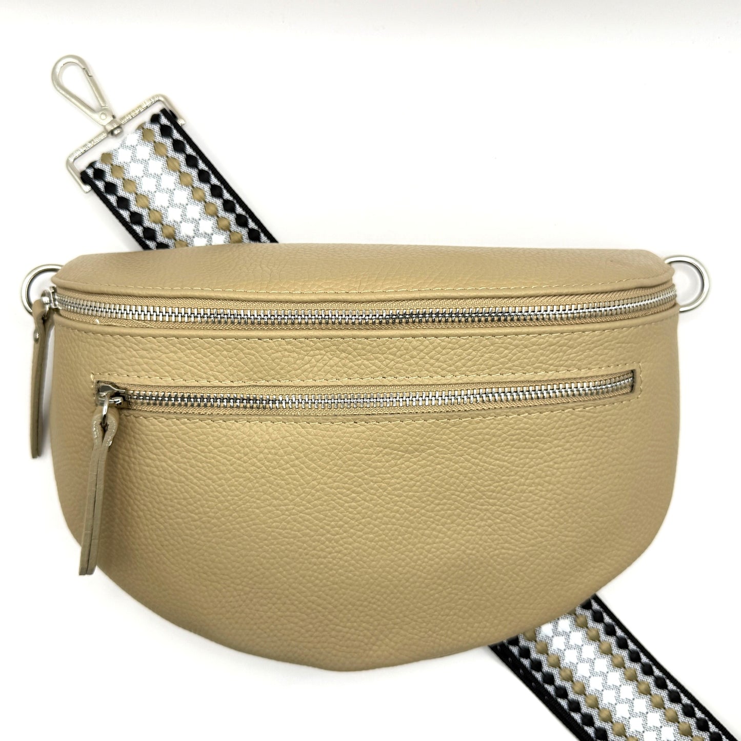 Taupe Crossbody Bag