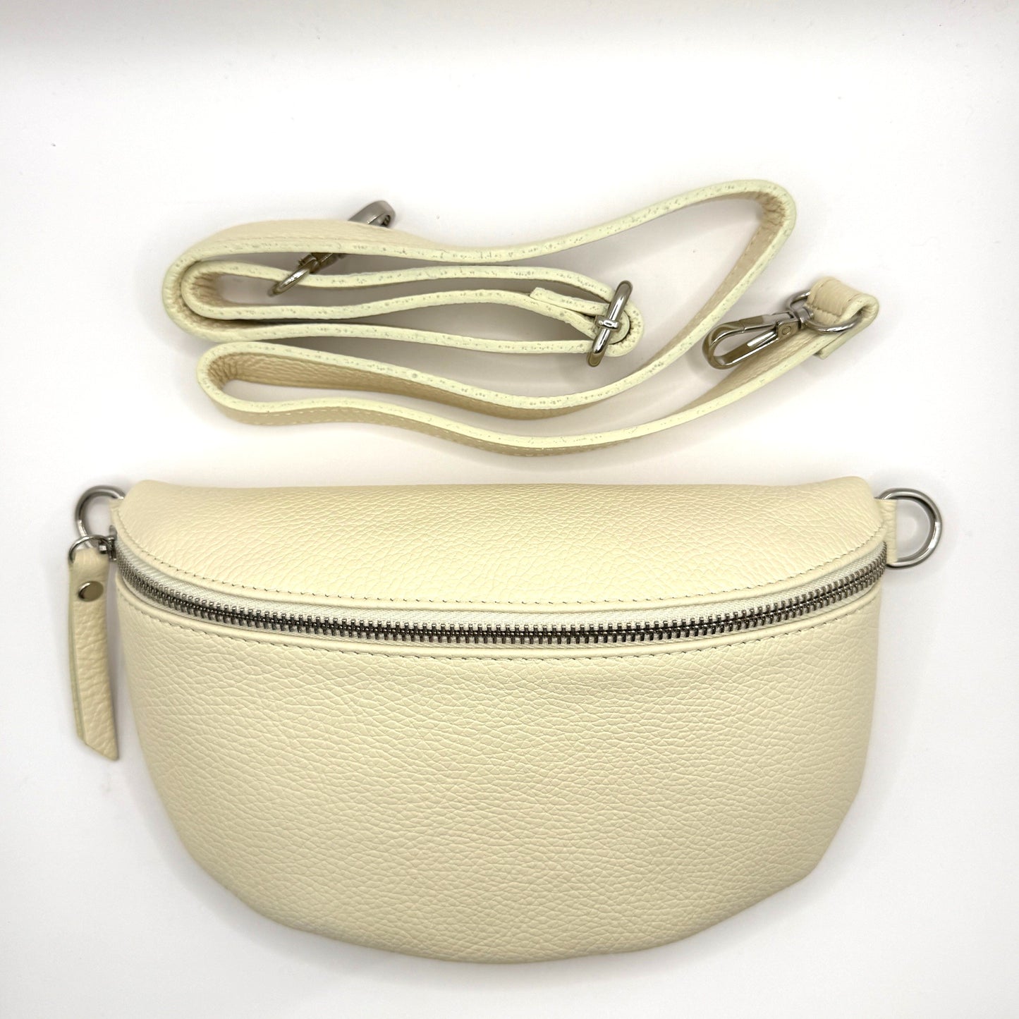 Cream Crossbody Bag