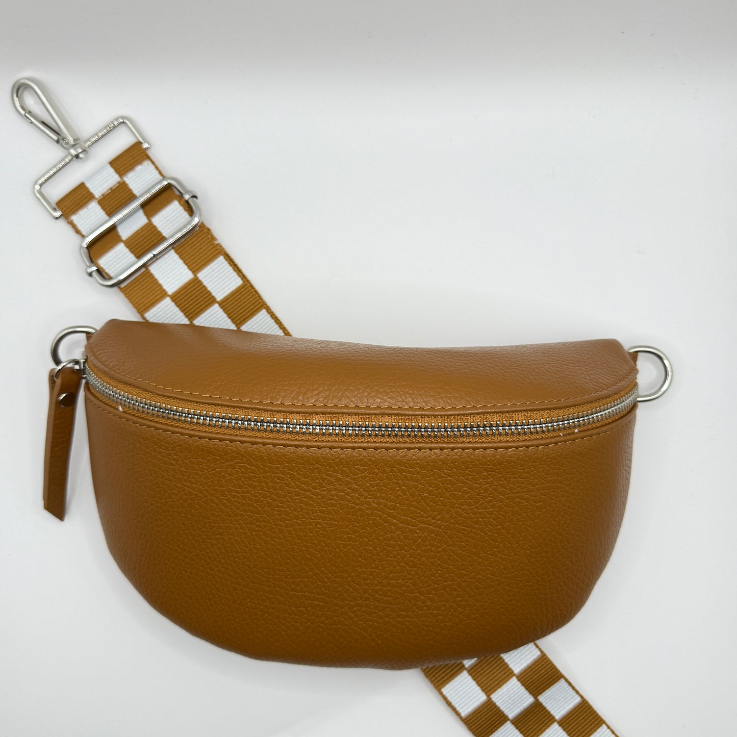 Cognac Crossbody Bag