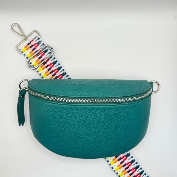 Teal Crossbody Bag