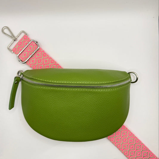 Aloe Bag + Pink Diamond Strap